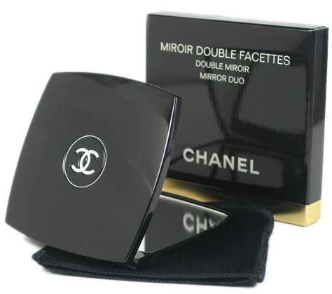 chanel miroir duo|chanel mirror pouch.